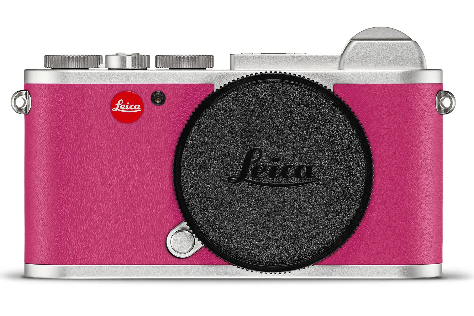 活力粉，全牛皮皮革，光滑