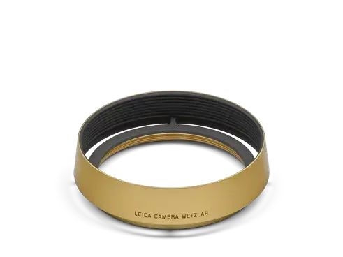 镜头遮光罩，圆形，黄铜材质