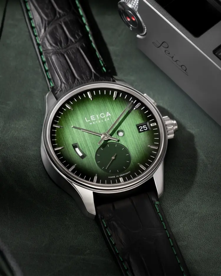 徠卡ZM 2 都市绿 - 灵感源于大自然，采用精密工艺手工打造。